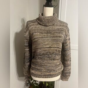 Cousin Johnny Cozy Multitone Turtleneck Sweater